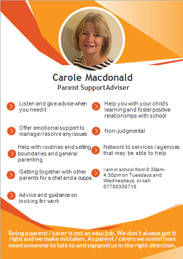 Carole Macdonald Parent Support Advisor