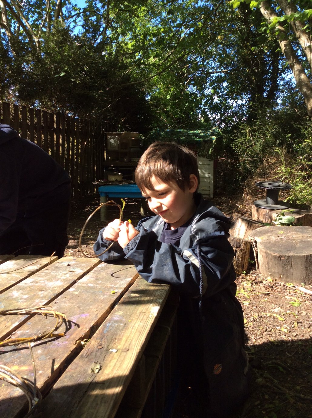 Forest School on Fridays in Nightingale