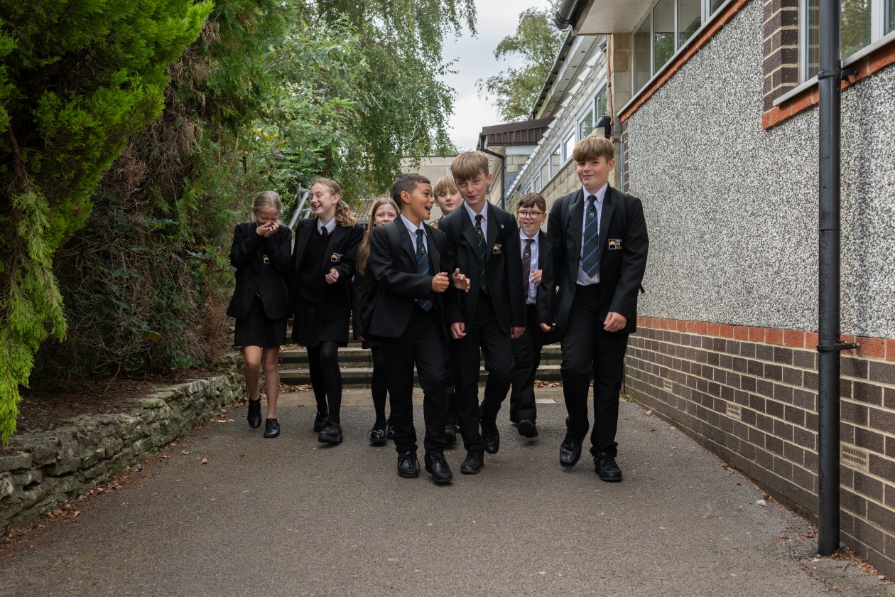 Students outside