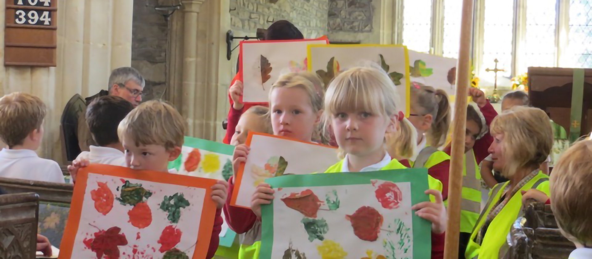 leaf paintings