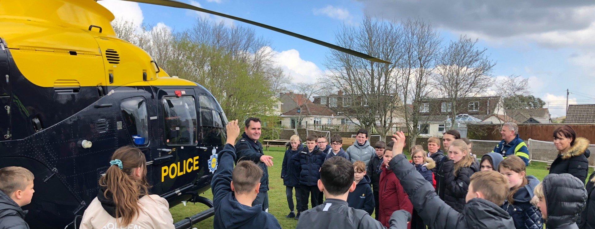 Helicopter Banner