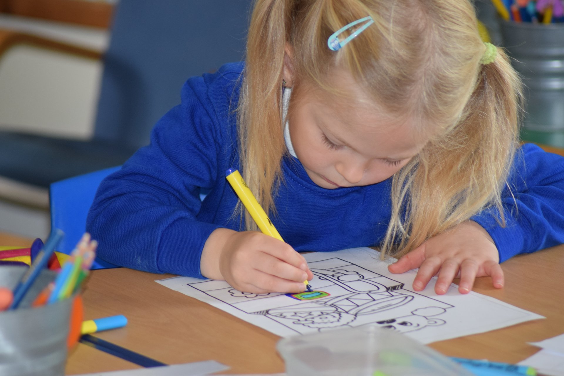 Girl Writing