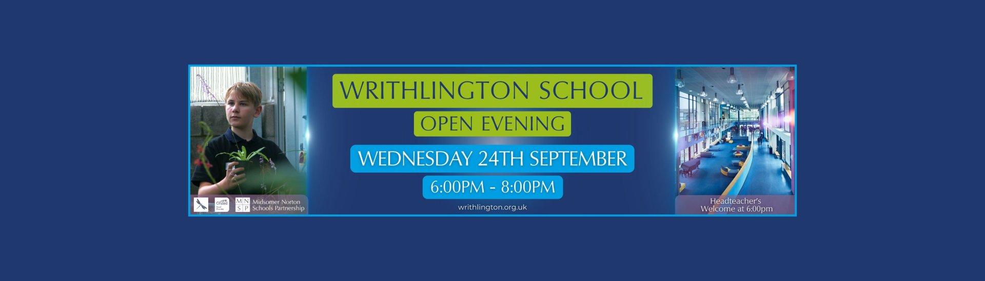 Open Evening Website Banner 2025