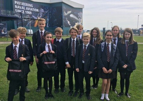 KS3 STEM workshop at RNAS Yeovilton